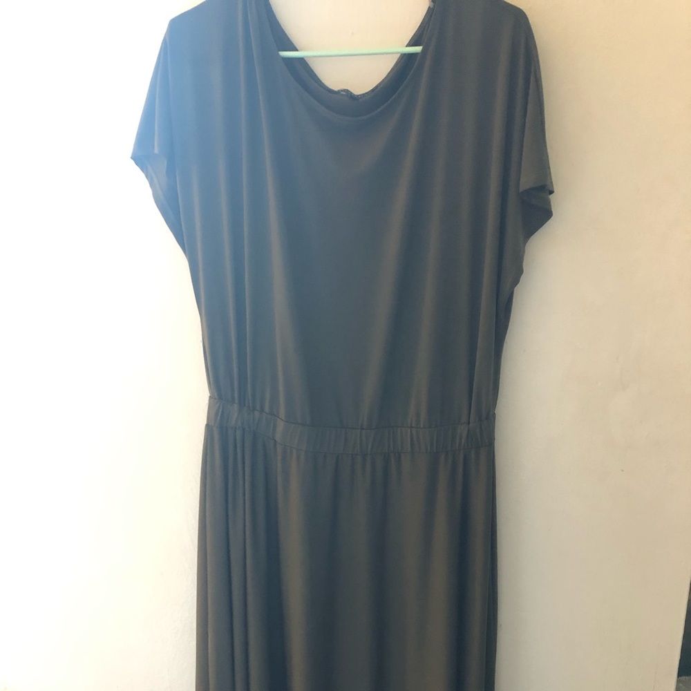 Eloquii short sleeve midi dress